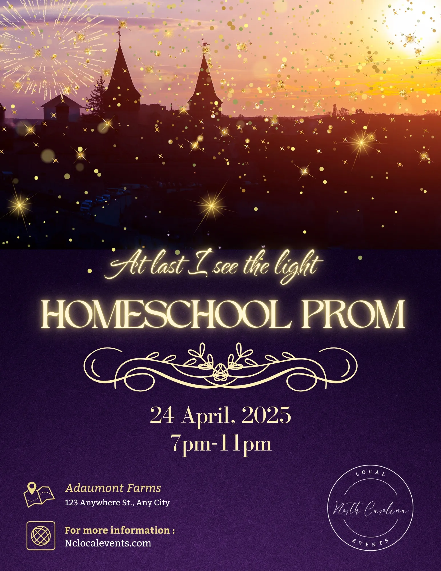 Prom 2025: At Last I See The Light flyer